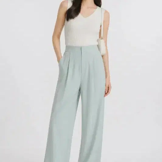 [BUNJANG] 23FW Mint Wide Pants (Size S) / 여26/S'I 23FW 민트 와이드 팬츠 (사진참고)