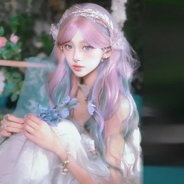 [BUNJANG] Pastel Gradient Wig (New) / 파스텔 그라데이션 가발 (새상품)