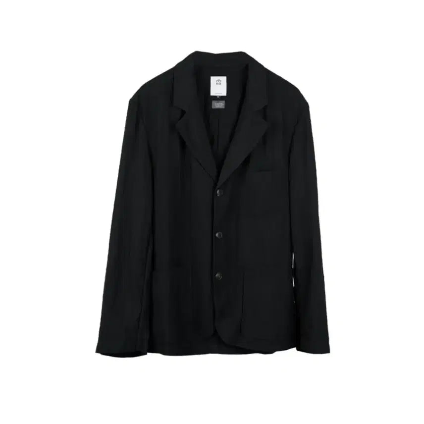 [BUNJANG] Polytempo 3-Button Blazer Jacket Black 26FW / [3] 폴리테루 3버튼 블레이저 자켓 블랙 26fw