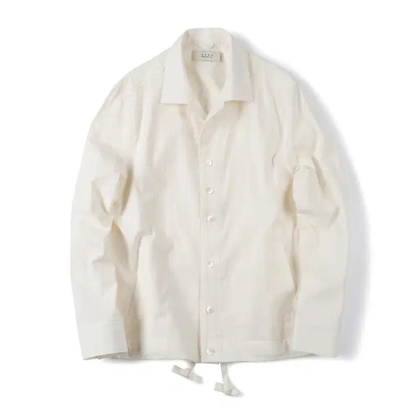 [BUNJANG] SHIRTER Drawstring Chambray Jacket Ecru / S) 셔터 SHIRTER 드로우스트링 샴브레이 자켓 에크루 Drawstring chambray jacket ecru