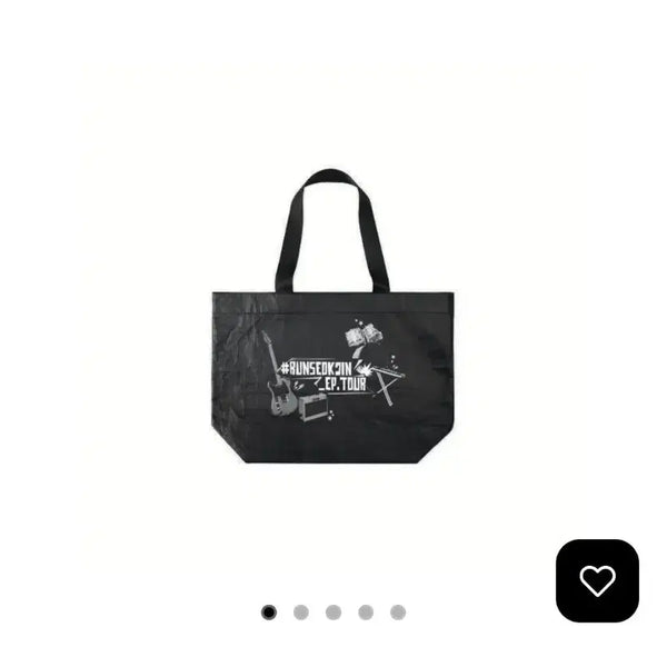 [BUNJANG] BTS Jin Run BTS Shopper Bag / BTS 석진 런석진 쇼퍼백 (무료배송)