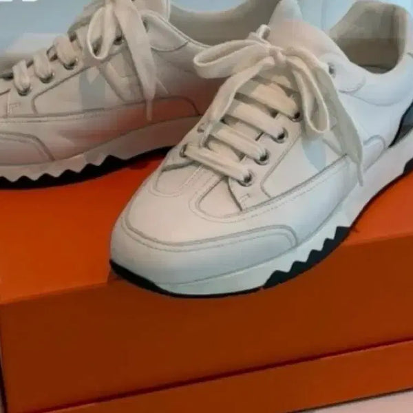 [BUNJANG] Hermès Trail Sneakers White Size 36.5 / (정품) 에르메스 스니커즈 (36.5)