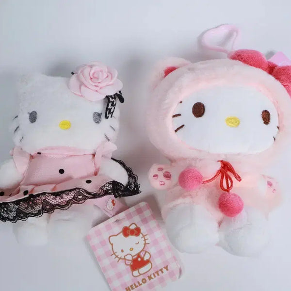 [BUNJANG] Sanrio Hello Kitty Doll Keychain Set / 헬로키티 인형 키링 2종 판매 일괄