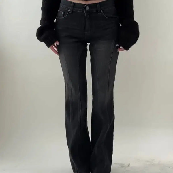 [BUNJANG] Threetimes Panel Bootcut Jeans (Size S) / Threetimes Panel bootcut jeans S사이즈