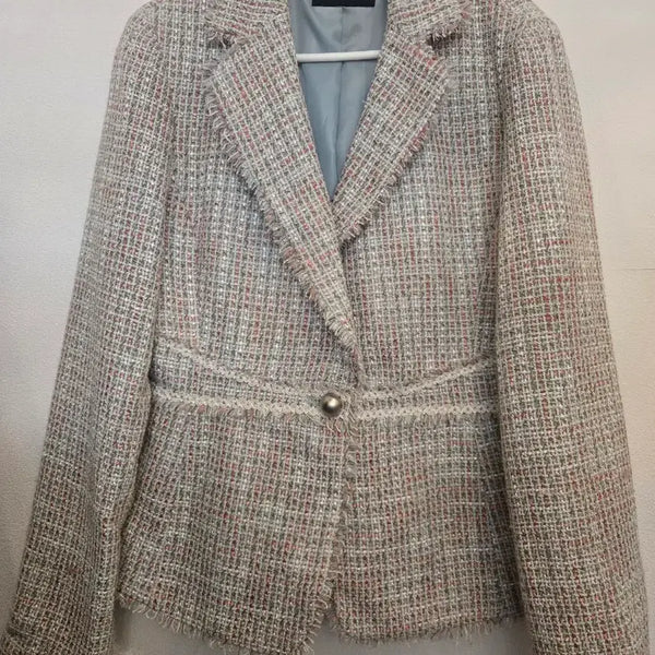 [BUNJANG] DOREMI 100% Wool Tweed Jacket / 도레미 100%울 트위드 재킷