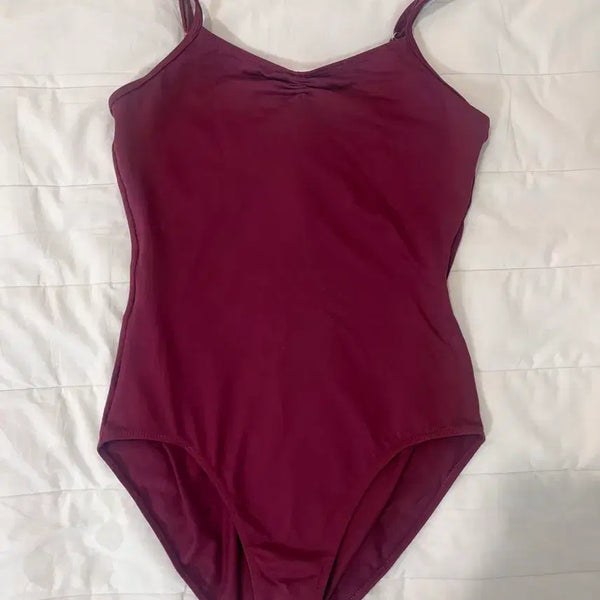 [BUNJANG] Sodansa Ballet Leotard Burgundy / 소단사 발레 레오타드 버건디