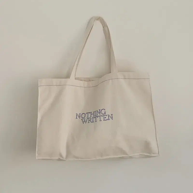 [BUNJANG] Nothing Written Large Eco Bag / 낫띵리튼 에코백 라지 // 낫띵리튼 가방