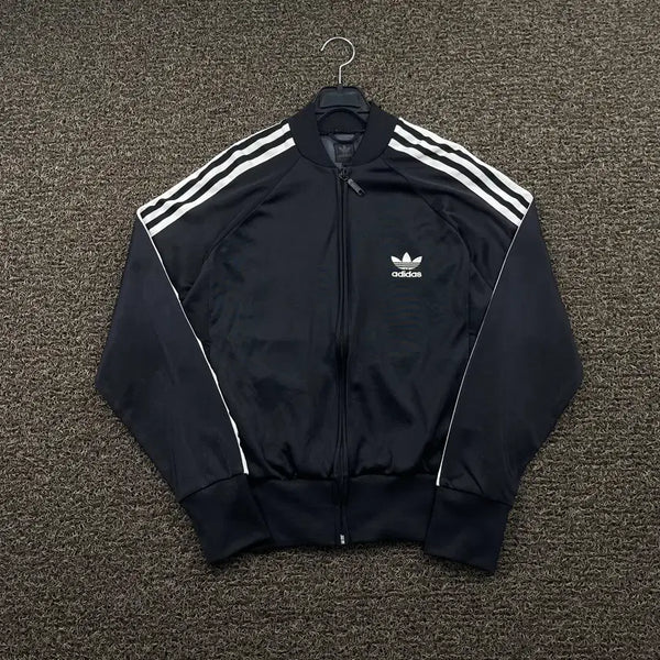 [BUNJANG] Adidas Firebird Black Track Jacket / 아디다스 파이어버드 블랙 져지