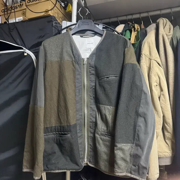 [BUNJANG] Sage de Crêt Patchwork Liner Jacket / 사쥬드크레 sage de cret 패치워크 라이너 자켓