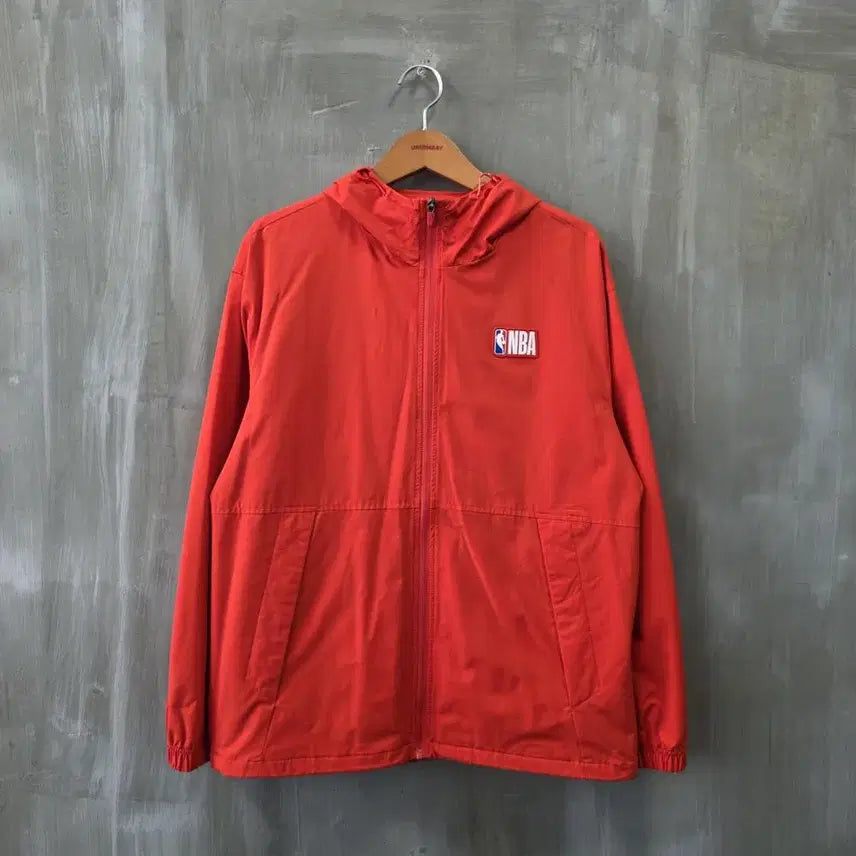 [BUNJANG] NBA Hooded Windbreaker Jacket / NBA 후드 바람막이 자켓/남성실측(L)/ST4305