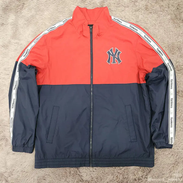 [BUNJANG] MLB New York Yankees Windbreaker Jacket / C26. MLB 양키스 바람막이 100
