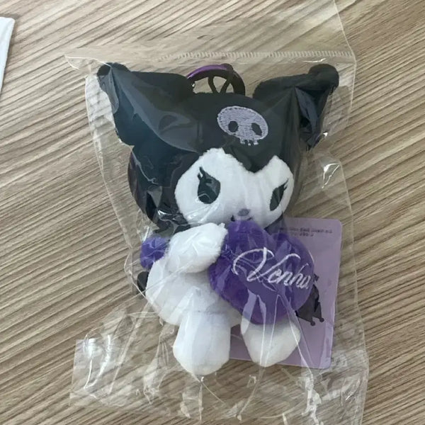 [BUNJANG] Venhit Kuromi Keyring Plush / 벤힛 venhit 쿠로미 키링인형