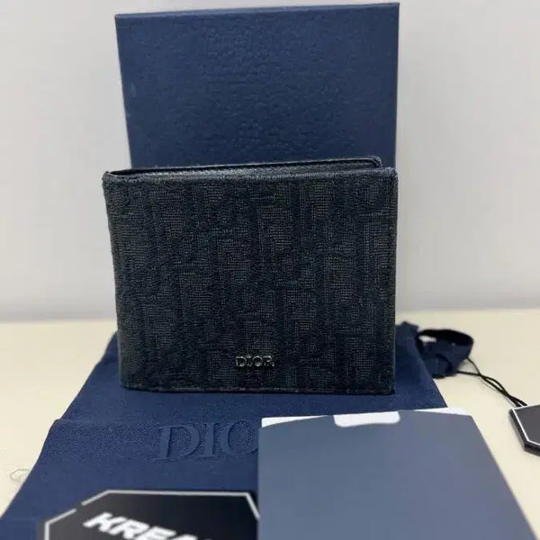[BUNJANG] Dior Oblique Bifold Wallet - Full Set, Mint Condition / (상태A+) / (정품) 디올 오블리크 반지갑 -풀구성