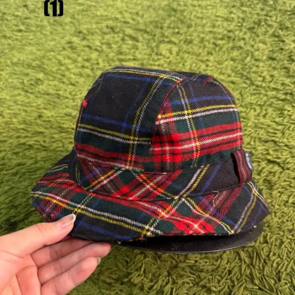 [BUNJANG] Polo Ralph Lauren Check Bucket Hat / 폴로 랄프로렌 체크 벙거지 모자