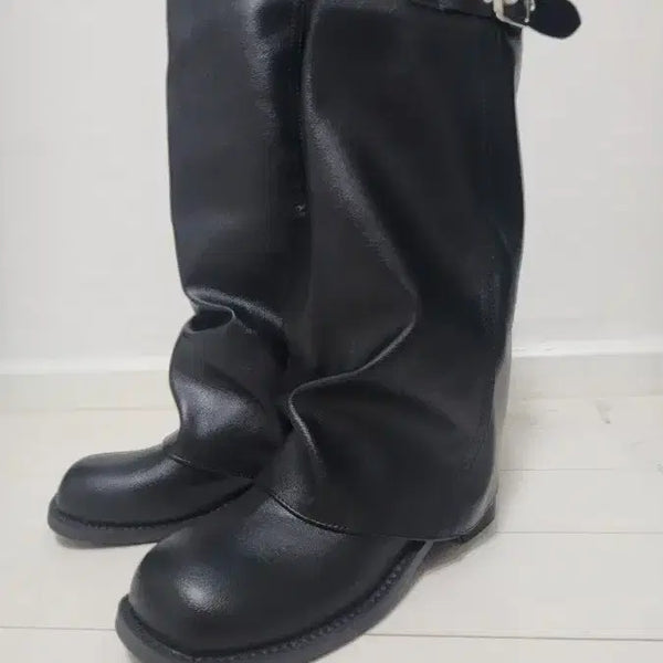 [BUNJANG] Black Long Boots / 블랙 롱부츠