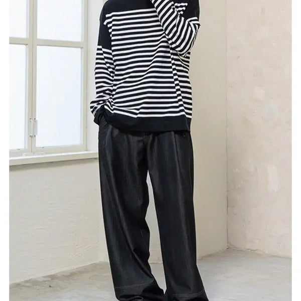 [BUNJANG] Begin 202 Knit Stripe / 비긴202니트