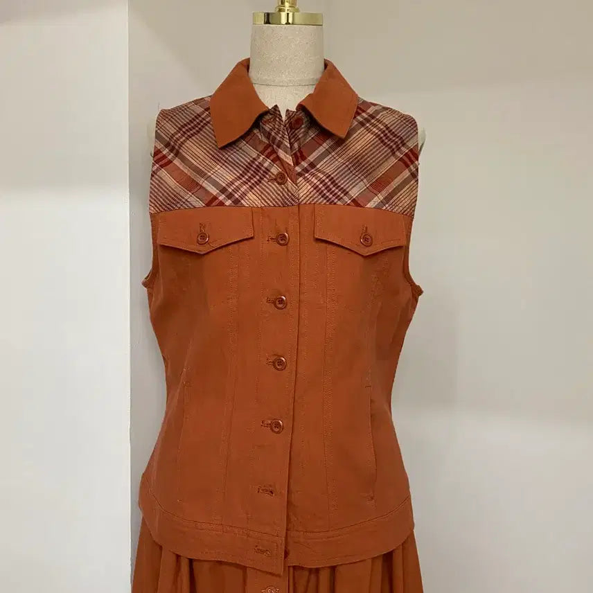[BUNJANG] Ketty Vest Set-Up / ketty 셋업- 조끼