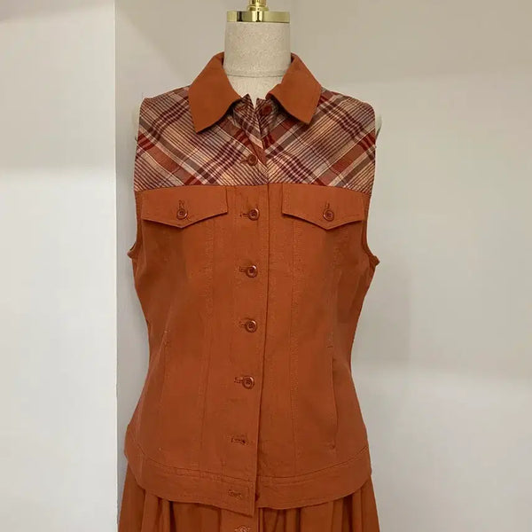 [BUNJANG] Ketty Vest Set-Up / ketty 셋업- 조끼