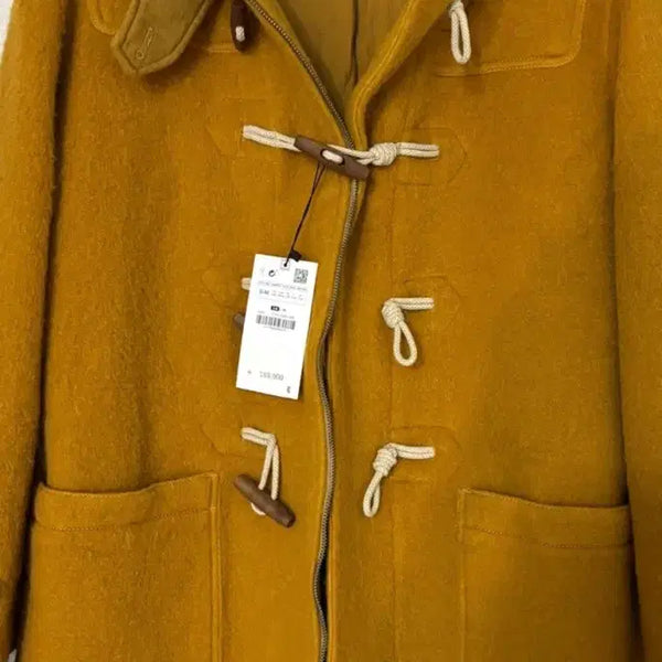 [BUNJANG] Zara Mustard Wool Blend Coat / 자라 코트