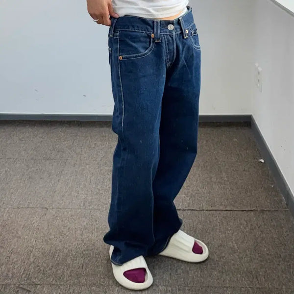 [BUNJANG] Levi's 00s Iconic Straight Denim Pants / Levis 리바이스 00s 아이코닉 스트레이트 데님 팬츠