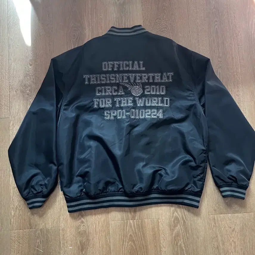 [BUNJANG] Thisisneverthat Stadium Jacket / 디스이스네버댓 스타디움