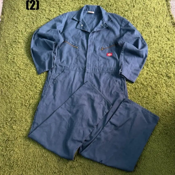 [BUNJANG] Dickies Navy Workwear Jumpsuit / 디키즈 작업복 네이비