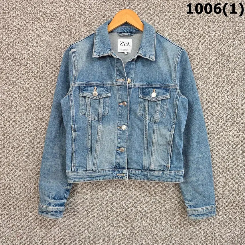 [BUNJANG] Zara Blue Denim Jacket (M) / 자라 데님 자켓 블루 m