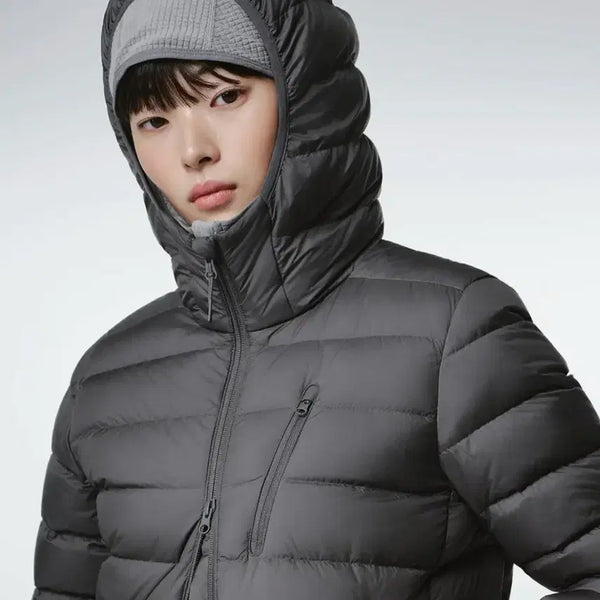 [BUNJANG] 26FW Standard Padding Women's Hooded Light Down Jacket / 26FW 무탠다드 패딩 우먼즈 새상품