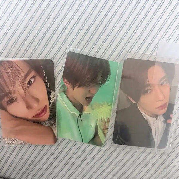 [BUNJANG] NCT WISH Sion Photocard Bundle Set (3 Types) / 엔시티위시 시온 포토카드 3종 일괄 판매