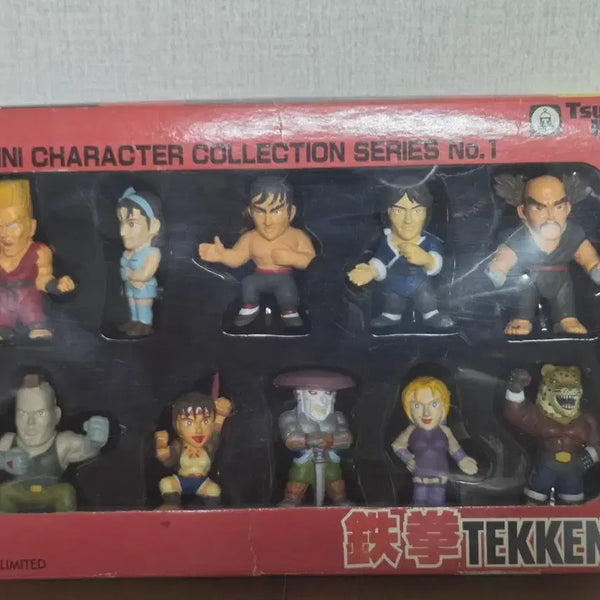 [BUNJANG] Tekken Arcade Fighter 10-Piece Figure Set (Sealed) / 고전 오락실 철권 피규어 10종 세트 미개봉