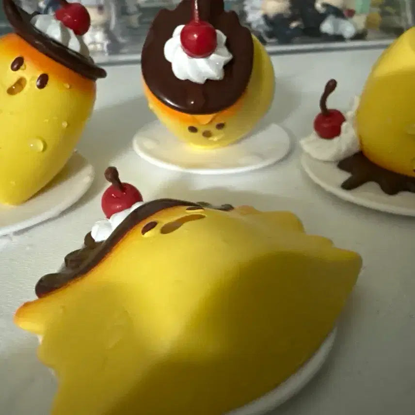 [BUNJANG] Pudding Gacha Figure Bundle Set / 역동적인 푸딩 가챠 일괄