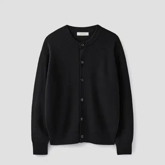 [BUNJANG] Union Blue Solid Crop Cardigan Black XL / XL) 유니온블루 솔리드 크롭 가디건 블랙