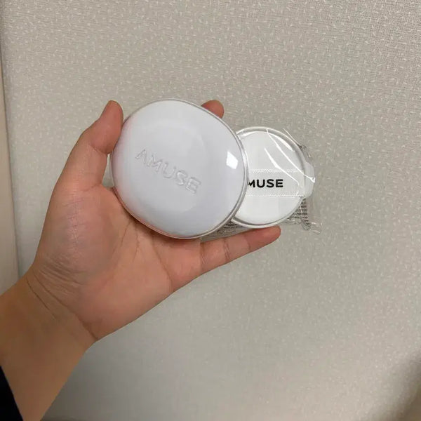 [BUNJANG] Amuse Ceramic Skin Perfector Cushion + Refill / 0.5페어 어뮤즈 세라믹 스킨 퍼펙터 쿠션 + 리필