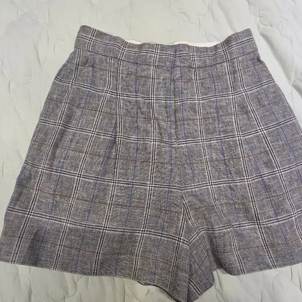 [BUNJANG] Sandro Wool Checkered Shorts / 산드로 모직체크 반바지