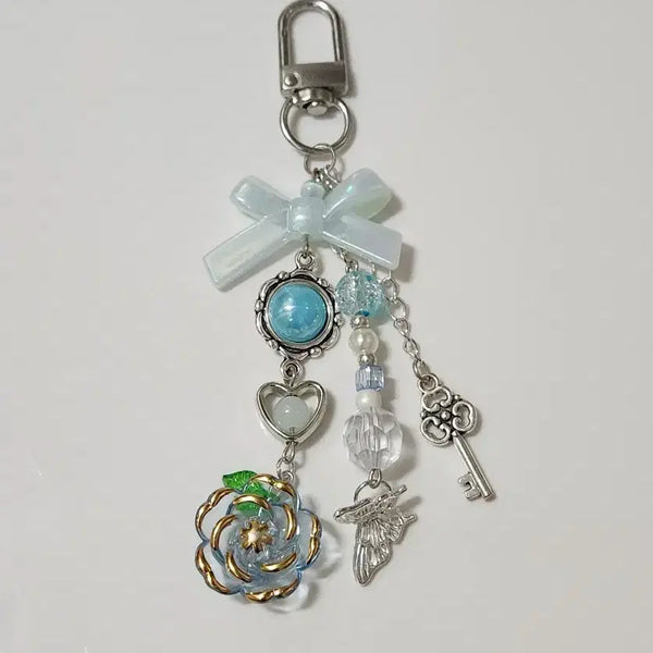 [BUNJANG] Blue Secret Garden Keyring / 블루 시크릿 가든