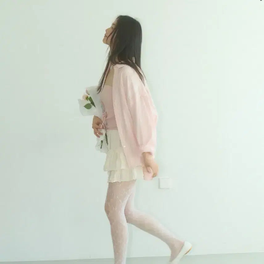[BUNJANG] FUN FROM FUN Light Pink Shirt / 펀프롬펀 셔츠