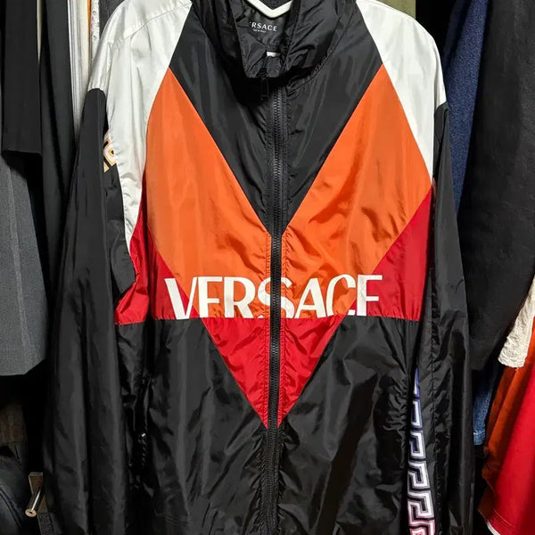 [BUNJANG] Versace Greca Nylon Blouson IT 50 / 베르사체 Versace 그레카 나일론 블루종 50 / 1001030