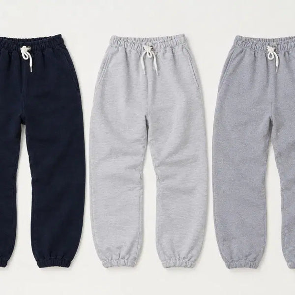 [BUNJANG] Outstanding Heavyweight Sweatpants Bundle Set / (일괄3장)아웃스탠딩 헤비 웨이트 스웻팬츠