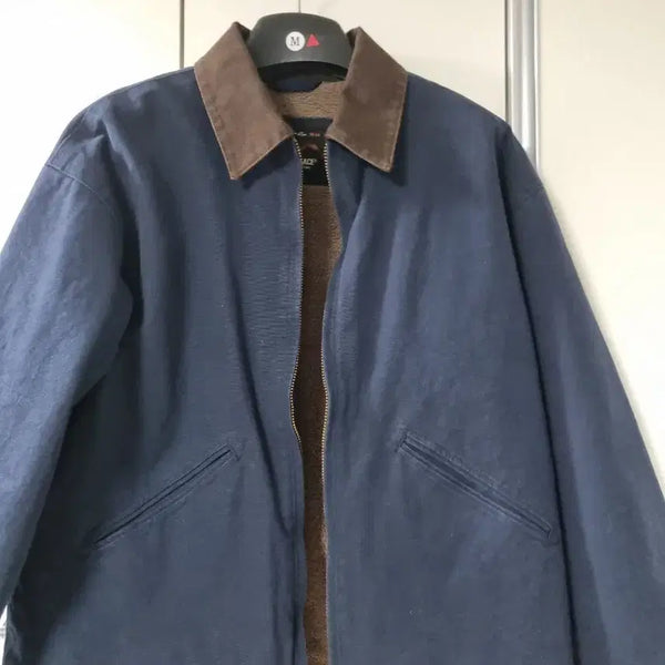 [BUNJANG] Deutero Canvas Work Jacket Navy / 듀테로 deutero canvas work jacket old navy