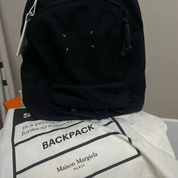 [BUNJANG] Maison Margiela Black Backpack / 메종 마르지엘라 백팩 블랙