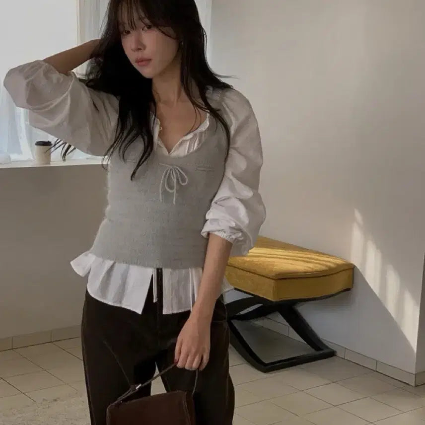 [BUNJANG] Miel Shell Bustier Mint / 미엘 셸 뷔스티에 민트