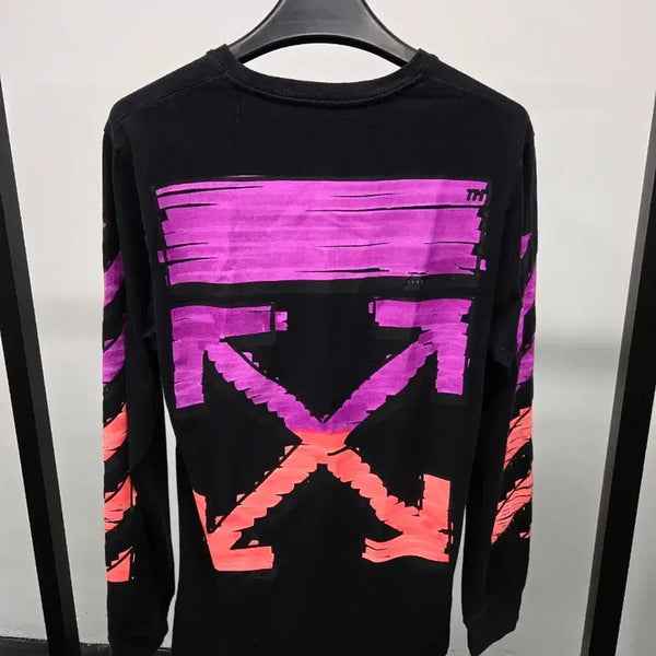 [BUNJANG] Off-White Marker Long Sleeve L / 오프화이트 마커 롱슬리브 L (100~103)