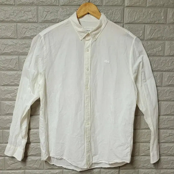 [BUNJANG] Lacoste Linen Shirt / [100] 라코스테 린넨 셔츠