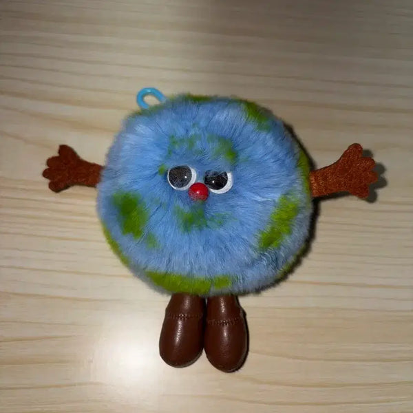 [BUNJANG] Earth Doll Keychain / 지구 인형 키링