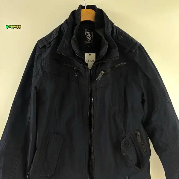 [BUNJANG] Evisu Navy Field Jacket Vintage / 에비수 네이비 필드 야상 빈티지 자켓 리바이스