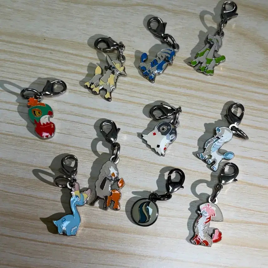 [BUNJANG] Pokemon Metal Charm Keychain / 포켓몬 메탈 챰 키링