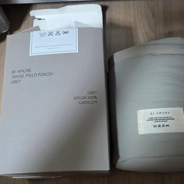[BUNJANG] Amore Travel Multi Pouch - Grey / 아모레 트래블 멀티 파우치 그레이