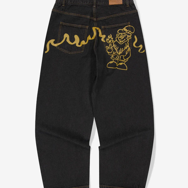 [BUNJANG] Wecanders Black Dwarf Denim Pants / DWARF DENIM PANTS BLACK