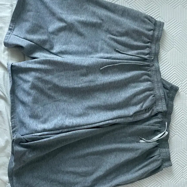 [BUNJANG] Basic Bermuda Grey Set (2 Pairs) / 기본 버뮤다 그레이 2개 세트