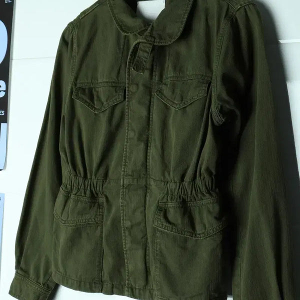 [BUNJANG] PINCO Zip-Up Windbreaker Jacket / W(S) 핀코 집업 바람막이 점퍼자켓 이태리 야상 밀리터리-H39964